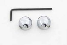 (image for) 1/4" Socket Bolt Cover Set Chrome