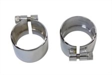 (image for) Exhaust Clamp Set Smooth Style