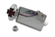 (image for) Iron Cross LED Tail Lamp Kit Chrome