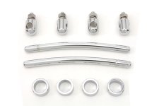 (image for) Chrome Front Fender Trim Rail Kit