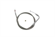 (image for) Braided Stainless Steel Throttle Cable with 39" Casing