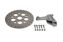 (image for) Chrome Rear 4 Piston Caliper and 11-1/2" Disc Kit