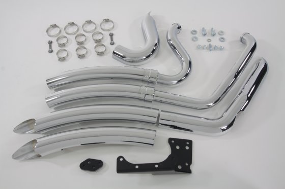 (image for) Exhaust Drag Pipe Set Big Radius