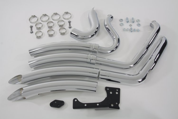 (image for) Exhaust Drag Pipe Set Big Radius - Click Image to Close