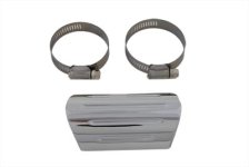 (image for) Exhaust Heat Shield, Grooved Style