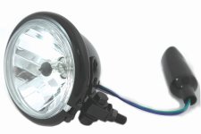 (image for) 4-1/2" Round Headlamp Black