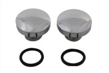 (image for) Tall Style Billet Vented and Non-Vented Gas Cap Set