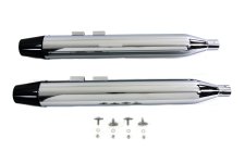 (image for) Muffler Set with Black Long Tapered End Tips