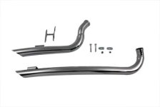 (image for) Exhaust Drag Pipe Set Curved