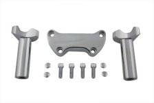 (image for) 4-1/4" Straight Riser Kit Chrome