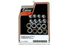 (image for) Cylinder Base Chrome Acorn Nut and Washer