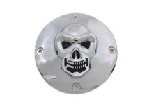 (image for) Skull Clutch Inspection Cover Chrome