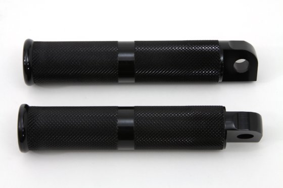 (image for) Black Hollow Knurled Footpeg Set