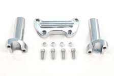 (image for) 4-1/4" Straight Riser Kit Chrome