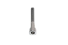 (image for) Allen Socket Cap Bolt Knurled Chrome 1/4" X 5/8"