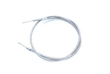 (image for) 55.44" Braided Stainless Steel Clutch Cable