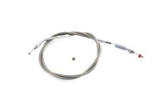 (image for) Braided Stainless Steel Idle Cable with 46.50" Casing