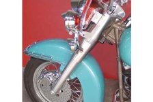 (image for) 41mm Fork Assembly with Chrome Sliders 16" Wheel