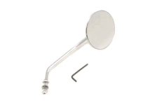 (image for) Round Mirror Stainless Steel with Billet Stem