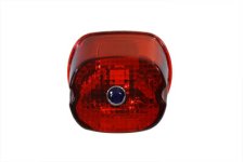 (image for) Tail Lamp Lens Laydown Style Red with Blue Dot