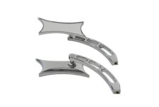 (image for) Oblique Mirror Set Billet Chrome