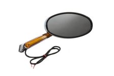 (image for) Round Mirror Die Cast with Lighted Stem