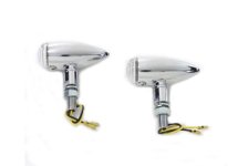 (image for) Mini LED Bullet Clear Lens Marker Lamp Set