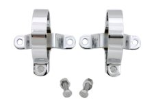 (image for) 3" Muffler Body Clamp Set Chrome