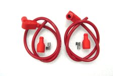 (image for) Universal Red 8mm Spark Plug Kit