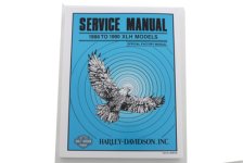 (image for) Factory Service Manual for 1985-1990 XLH