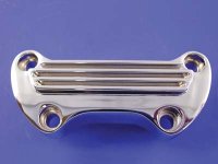 (image for) Finned Riser Top Clamp Chrome