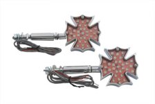 (image for) Fireman Cross Turn Signal Set Long Stud