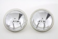 (image for) Clear Sealed Beam 4-1/2" Spotlamp Set