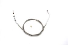 (image for) Braided Stainless Steel Throttle Cable with 45.75" Casing
