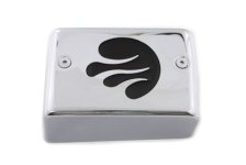 (image for) Chrome Ignition Module Cover with Flame