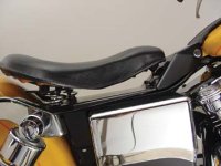 (image for) Black Leather Solo Seat and Mount Kit