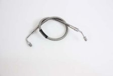 (image for) Stainless Steel Rear Brake Hose 34"