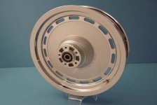 (image for) 16" Rear Cast Wheel Slotted Style Chrome