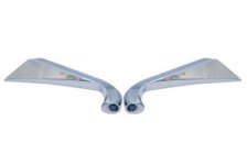 (image for) Evil Eye Mirror Set with Billet Stems