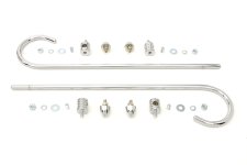 (image for) Chrome Front Fender Trim Rail Kit