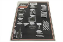 (image for) Chrome Stock Style Hardware Kit for Cast Iron Heads