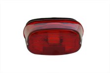 (image for) Tail Lamp Lens Laydown Style Red