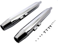 (image for) Muffler Set with Chrome Long Tapered End Tips