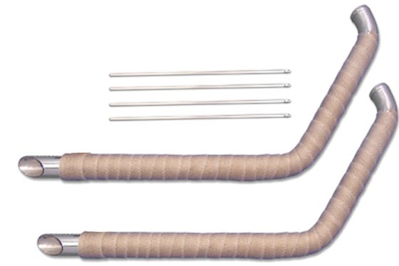 (image for) Exhaust Drag Pipe Kit Slash Cut Ends