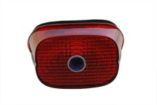 (image for) Tail Lamp Lens Red with Blue Dot