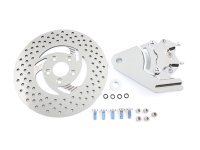 (image for) Chrome Rear 4 Piston Caliper and 11-1/2" Disc Kit