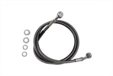Stainless Steel Front Brake Hose 42-1/2" (image for) Stainless Steel Front Brake Hose 42-1/2"