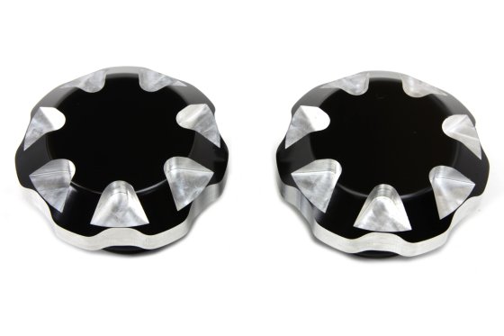 (image for) Black Tech Style Gas Cap Set Vented and Non-Vented