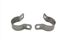 (image for) Handlebar Clamp Set Stainless Steel