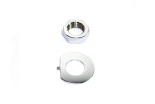 (image for) Fork Stem Chrome Nut and Lock Washer Kit